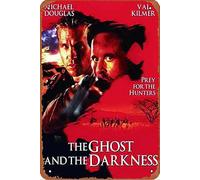 Plaque en métal Menace II Society - 20,3 x 30,5 cm - Décoration murale vintage rétro