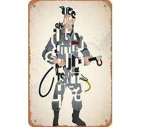 Plaque en métal Ray Stantz - Ghostbusters Poster 30,5 x 20,3 cm