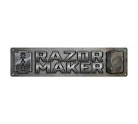 Plaque en métal Razor Maker Blade Hone Heritage