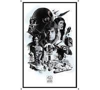 Plaque en métal rétro 20,3 x 30,5 cm Affiche Star Wars rétro en métal Affiche Pulp Fiction Movie Poster