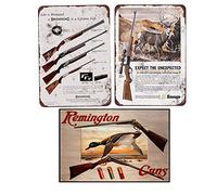 Plaque en métal rétro Fusil de Chasse Signe en étain Plaque de Fer à l'ancienne Bar Club Magasin d'armes à feu décoration Murale Autocollant Mural 20x30 cm #7