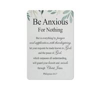 Plaque en métal rustique, art mural chrétien, Philippiens 46:7, verset 8x12 pouces (20x30 cm), citation positive des Écritures, décoration murale, cadeau.