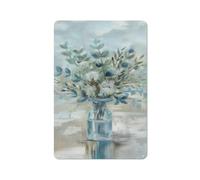 Plaque en métal rustique Botanica pour salle de bain, chambre à coucher, cuisine - 20,3 x 30,5 cm