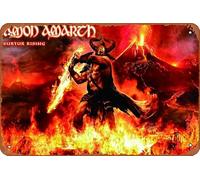 Plaque en métal Surtur Rising - 20,3 x 30,5 cm - Décoration murale vintage rétro