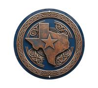 Plaque en métal Texas Lone Star