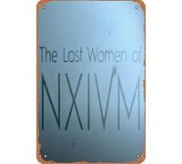 Plaque en métal The Lost Women of NXIVM 2019 - 20,3 x 30,5 cm - Décoration murale vintage rétro