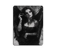 Plaque en métal vintage avec déesse celtique pour pub, club, café, bar, maison, décoration murale rétro 30 x 40 cm