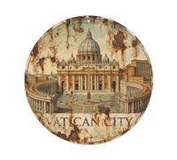 Plaque en métal vintage Cité du Vatican