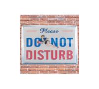 Desconocido Générique - Affiche de Plaque Vintage Do Not Disturb 30 x 40 cm