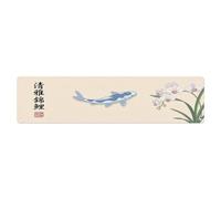 Plaque en métal vintage Koi Fish Japanese Wisdom