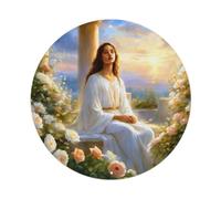 Plaque en métal vintage « The Great Christian Mary 5 » - Décoration murale pour café, club, bar, bureau, jardin - 20,3 x 20,3 cm