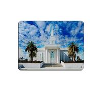 Plaque en métal vintage The Orlando Temple, Lake Butler, Floride pour pub, club, café, bar, maison, décoration murale 30 x 40 cm