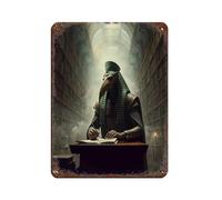 Plaque en métal vintage « Tote Library Dark Academy » pour pub, club, café, bar, maison, décoration murale, 30 x 40 cm