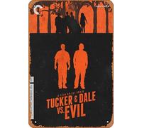 Plaque en métal vintage Tucker & Dale vs. Evil musicale classique pour bar, pub, café, cuisine, salle de bain, karaoké, décoration d'intérieur, 20,3 x 30,5 cm