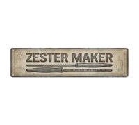 Plaque en métal Zester Maker Blade Grate Heritage