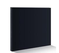 Plaque en PEHD, Panneau en Plastique Haute Densité - Épaisseur de 2 à 20 mm, Format 300x300 mm, pour Bricolage et Projets Industriels (Noir, Épaisseur : 6 mm)