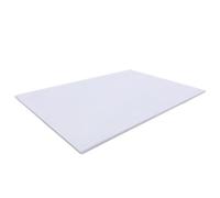 Plaque en plastique, épaisseur 0,5-5 mm, plaque ABS lisse et dure, largeur 100/200/300 mm, feuille de matériau for modèle DIY, 1 pièce(200x200x0.5mm)