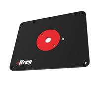 Plaque d'insertion de la table de fraisage de précision KREG avec bagues de nivellement (non pré-percées) - PRS4038