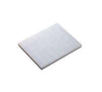 Plaque en plastique, plaque coulissante, plaques en Nylon blanc, feuille de caoutchouc dur, feuille extrudée PA6, matériau d'ingénierie 1 pièce(10x200x200mm)
