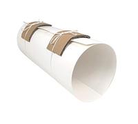 Plaque en plastique PVC rigide 1-3 mm Noir/Blanc/Gris Trovidur® Vekaplan (1, Blanc, 2000 x 1000 x 3 mm)