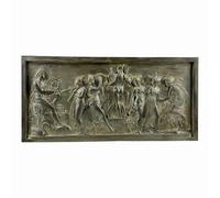 Plaque en plâtre dur Moldano The Dance of the Muses Nine Muses & Three Graces