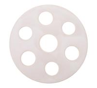 Plaque en Porcelaine Perforée pour Dessiccateur, Ronde 180mm Laboratoire | Support Interne Lisse, Compatible Bocal en Verre, pour Préparation D’échantillons Analytiques et Contrôle Qualité