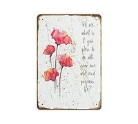 Plaque En Tôle Dis-Moi Ce Que Tu Comptes Faire De Ta Vie Unique, Sauvage Et Précieuse, Amour De Soi Plaque En Métal Murale Panneaux Pour Salon Décoratives Toilettes Exterieur M