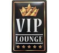 Plaque en tôle VIP Lounge 30 x 40 cm - DekoNo7