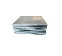 Plaque en zinc pur - 15 cm x 10 cm, feuille métallique durable for diverses applications(0.2mm)