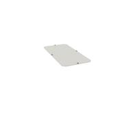 Plaque entrée prédécoupes plaque passe câbles ouverte basse quadro evo 700x400 - HAGER FN7040DR