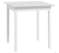 Plaque épaissieTable de salle à manger Table de cuisine carrée pour 2 personnes en bois, 75 x 75 x 76 cm, idéale pour la cuisine e