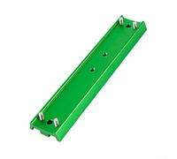 Plaque équatoriale à queue d'aronde pour télescopes astronomiques compatible avec Watcher et fabriquée à partir de matériau en alliage d'aluminium galvanisé (vert)