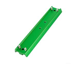 Plaque équatoriale à queue d'aronde pour télescopes astronomiques compatible avec Watcher et fabriquée à partir de matériau en alliage d'aluminium galvanisé (vert)