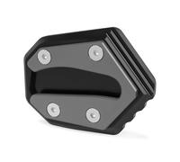 Plaque Extension Bequille Pour KAWASAKI W800 650 400 2019 2020 2021 2022 2023 W800 W650 W400 Béquille De Moto Pied Béquille Latérale Agrandir Extension Plaque De Support Pad Plaque Agrandisseur(GRIS)