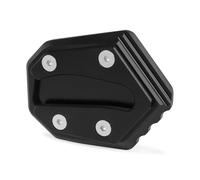 Plaque Extension Bequille Pour KAWASAKI W800 650 400 2019 2020 2021 2022 2023 W800 W650 W400 Béquille De Moto Pied Béquille Latérale Agrandir Extension Plaque De Support Pad Plaque Agrandisseur(NOIR)