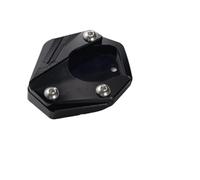 Plaque Extension Pour CBR650R Pour CBR650F Pour CBR 650R Pour CBR500R 2013-2023 2024 Bouchon De Valve De Pneu De Moto Béquille Agrandisseur De Pied Extension De Béquille Latérale(A set black)