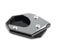 Plaque Extension Pour K&YMCO Pour XTown Pour X-town 125 300 300i 125i Accessoires De Moto Béquille Pied Béquille Latérale Extension Plaque De Support Agrandisseur Pad(Titanium)