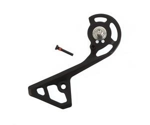 Plaque extérieure et boulon de fixation Shimano RD-R8000 Noir