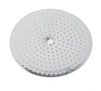 Plaque filtrante en acier inoxydable pour cafetière expresso, distributeur de poudre pressée, entonnoir de rechange pour cafetière de 4, 6, 9 tasses (6 tasses)
