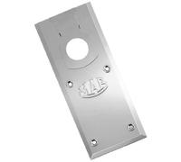 Plaque finition inox pour pivot série 77 MAB AC534.IN