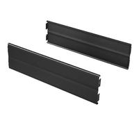 Plaque Flex-Block Rittal 8200.120 Tôle d'acier noir (RAL 9005) (l x h) 1200 mm x 200 mm