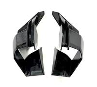 Plaque Flux Air Compatible Avec Aprilia Pour RS660 2021 2022 2023 2024 Ailettes Latérales Pour Ailettes Vent Pour Moto Accessoires Universels De Mise Niveau(Black2)