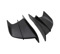 Plaque Flux Air Pour GSX-R600 Pour GSX-R750 Spoiler Latéral De Moto Ailettes Aérodynamiques Pour Déflecteur D'air Accessoires Universels Mise Niveau(Black2)