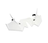 Plaque Flux Air Pour Z650 2021 2022 2023 2024 Spoiler Latéral Ailettes Aérodynamiques Pour Déflecteur D'air Moto Pièces Mise Niveau Universelles(White)