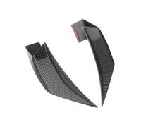 Plaque Flux Air Pour ZX-25R Pour ZX-4R Pour ZX-4RR 2019 2020 2021 2022 2023 2024 Aileron Latéral De Moto Ailettes Aérodynamiques Universelles Pour(Black2)