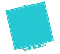 Plaque froide professionnelle pour lit d'impression 3D pour PLAs PETG offrant une forte adhérence sans chauffage nécessaire, plaque d'adhérence PETG