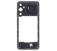 Plaque Frontale à Cadre Central pour Samsung Galaxy A05s sm-A057, boîtier de châssis à Cadre Moyen, Boutons latéraux de Lunette, pièces de réparation - Noir