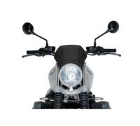 Plaque frontale ALU Puig pour Bmw R NINET, R NINET PURE, entre autres Noir