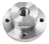 Plaque frontale de 7,6 cm fabriquée en acier 45# conçue pour une utilisation sur des machines à bois avec filetage de 18 mm (18 mm)