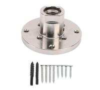 Plaque frontale de tour pour le travail du bois, 4 pouces, en acier robuste pour broche, tour à bois, petit bol tournant